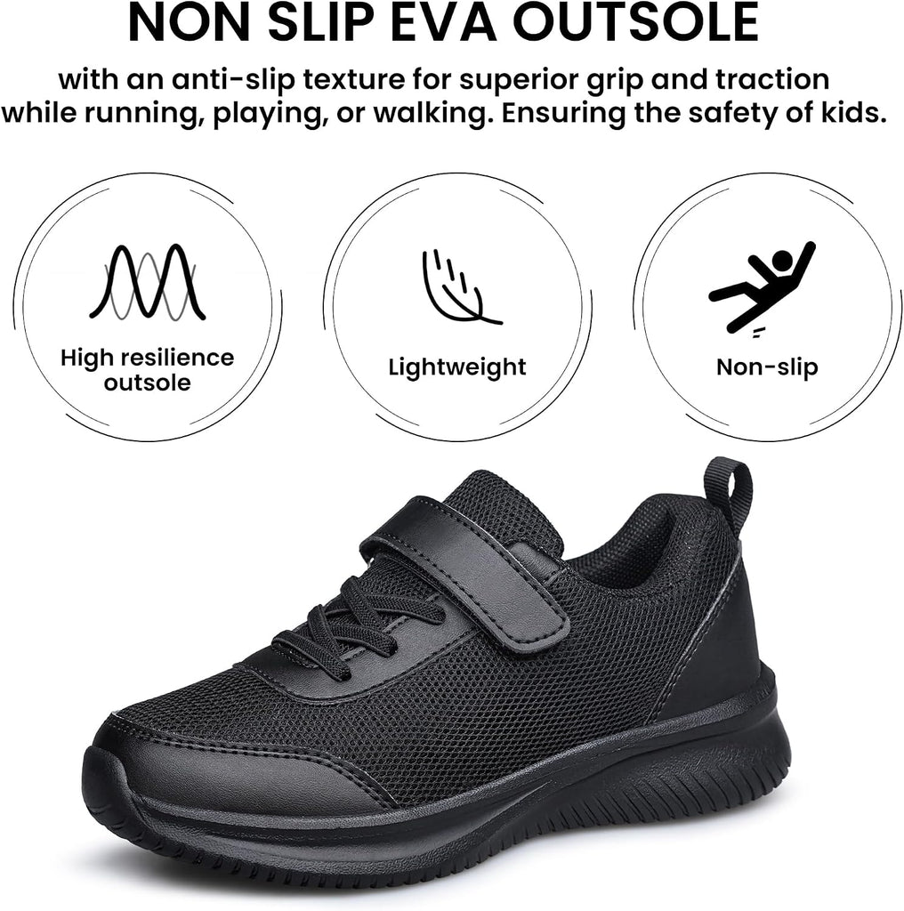 Boys Girls Sneakers Kids Shoes Lightweight Breathable Athletic Running Tennis Shoes for Toddler/Little Kid/Big Kid