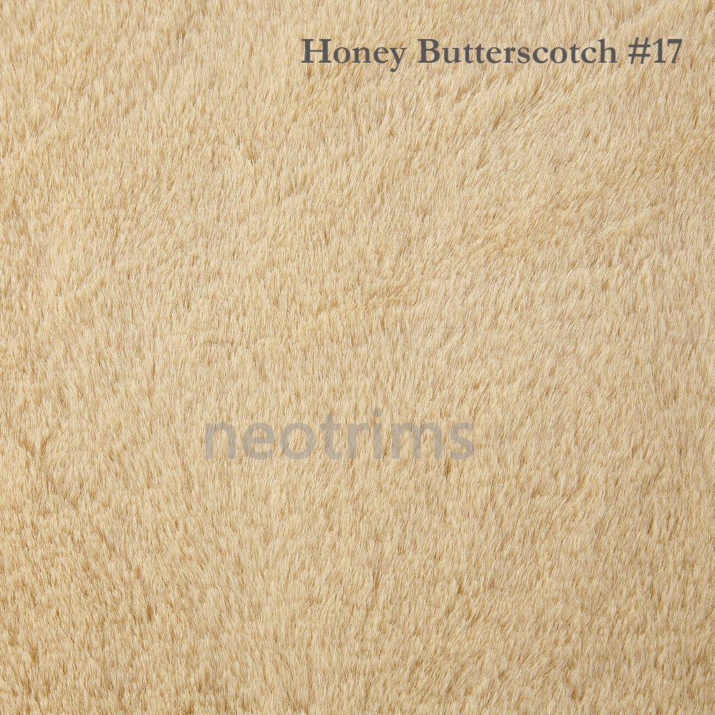 Faux Fur Fabric Material, Soft Cuddly Luxury Handle, 22 Colours, 165cm Wide, Dusky, Bright & Natural Colours. 10mm