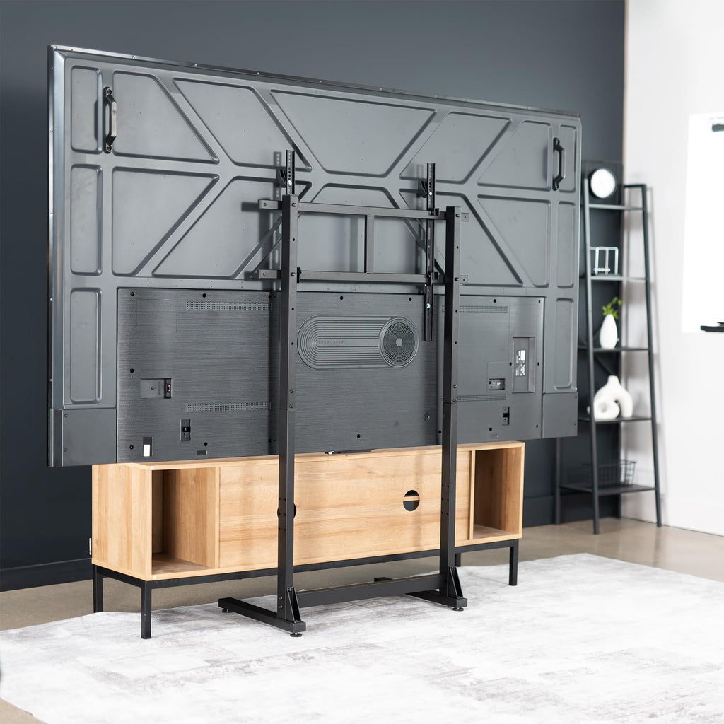 TV Stand with Storage Shelf for 55-100 in Screens
