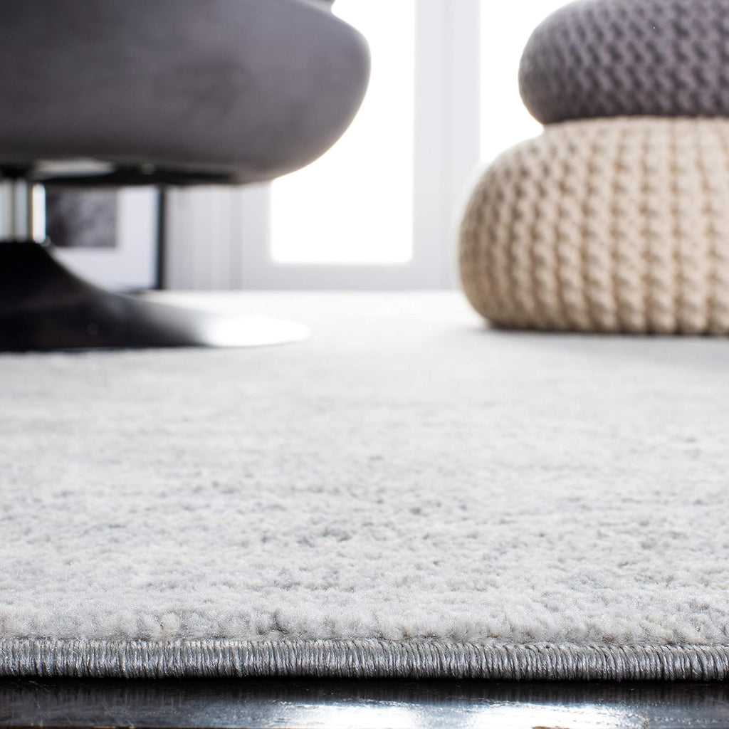 Brentwood X-Large Area Rug - 12' x 15', Ivory & Grey, Modern Abstract Design, Non-Shedding & Easy Care