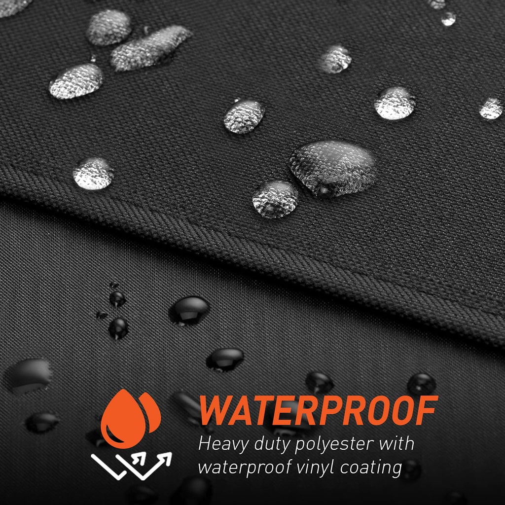 BBQ Grill Cover 50 Inch, Heavy Duty Waterproof Barbecue Cover for Outdoor Grills up to 48 Inch Width, Suitable for