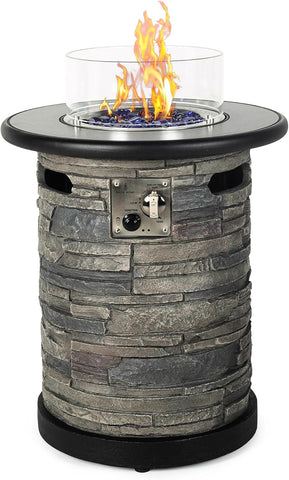 22 Inch Propane Fire Pit - Propane Table