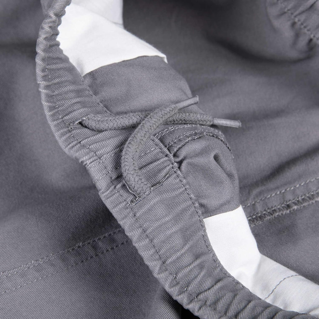 Boys Elastic Waist Shorts: Cotton Casual School Uniform