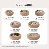 Calming Dog Beds Large Sized Dog - Donut Washable Large Pet Bed