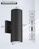Outdoor Wall Sconce Lights, Black Exterior Lighting Fixtures