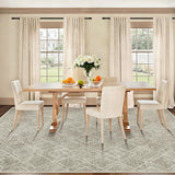 Area Rugs 9x12 Living Room Rug: Washable Geometric Moroccan Neutral Rugs Boho Modern Non Slip Area R