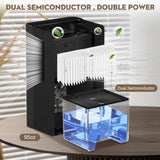 Dehumidifier for Home, 1000 sq.ft Dehumidifiers for Basement Bedroom Bathroom with 95 OZ Water Tank