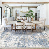 8x10 Area Rugs for Living Room, Washable Modern Abstract Large Area Rug Neutral Soft Non Slip Kids Rug Stain Resistant