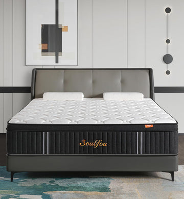 Full Size Mattress,12 Inch Hybrid Full Mattress in a Box with Memory Foam & Individual Pocket Spring for Edge