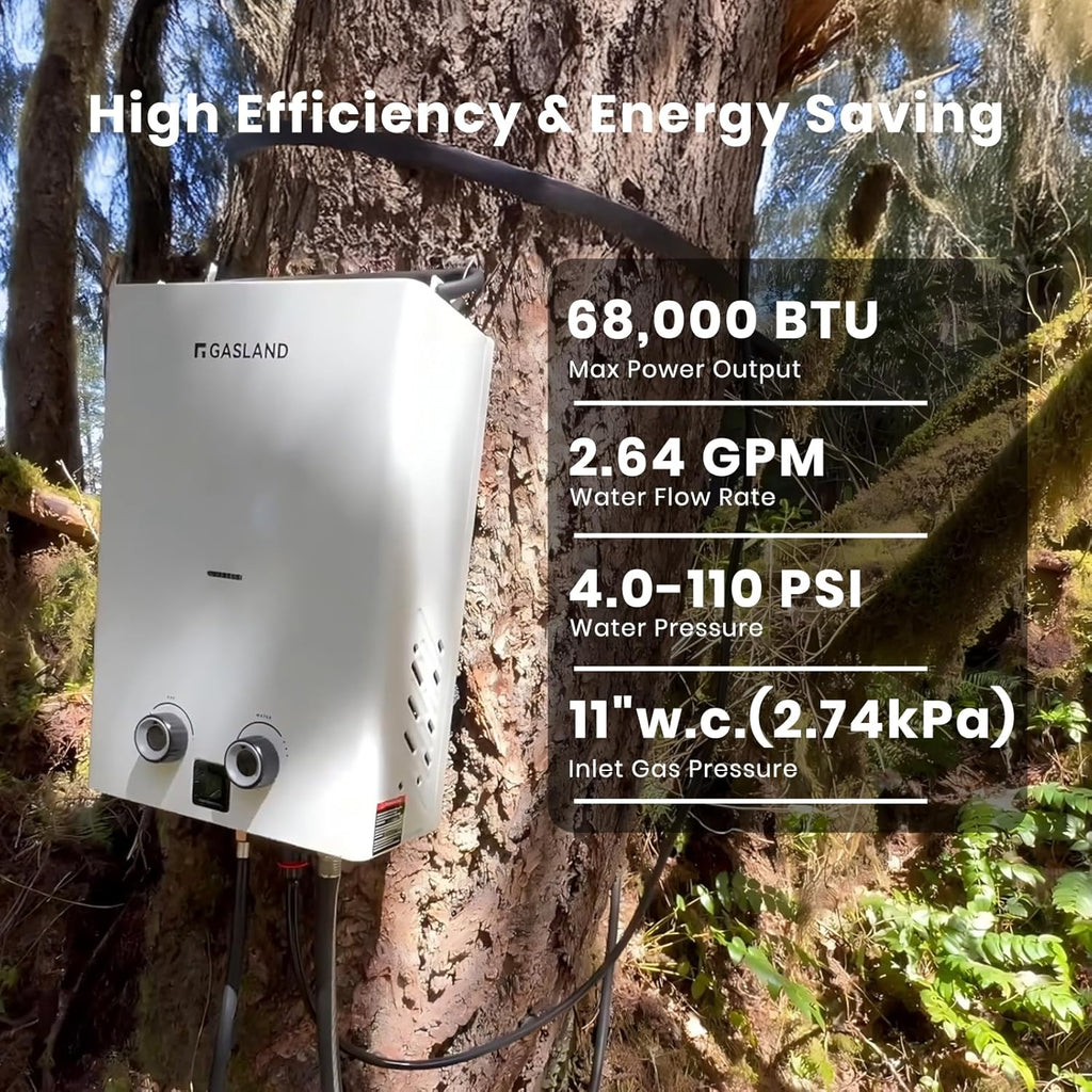 Professional G10 Outdoor Propane Tankless Water Heater, 68, 000 BTU