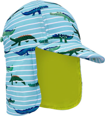 Kids Legionnaires Hat, UPF 50+ Sun Protection Swim Cap Flap Hat for Kids, Quick Drying Sun Hat for Beach Seaside
