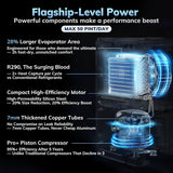 50 Pint/Day Compressor Dehumidifier, 3500Sq.Ft for Basement, Home, Bedroom, Bathroom, with Drain Hose