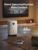 110-Pint Smart Dehumidifier for Basement, 4500 Ft² for Large Room, 2 Gallon Water Tank