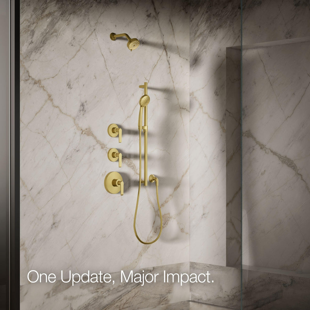 72418-G-2MB Awaken G90 Three-function showerhead, 1.75 gpm, Vibrant Brushed Moderne Brass