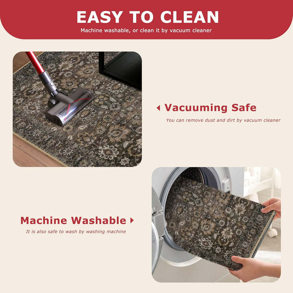3x5 Area Rug Washable Rugs