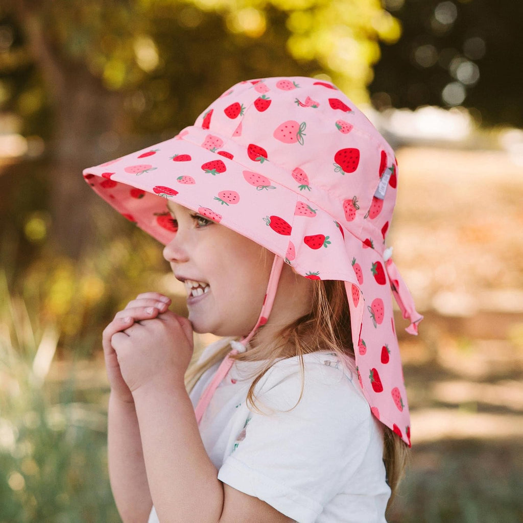 Girls Adjustable Water Repellent Sun-hat