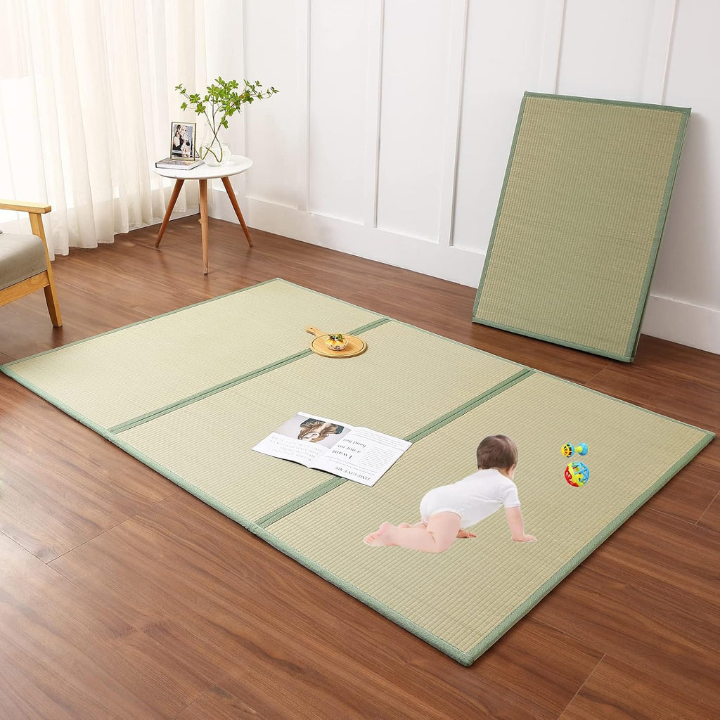 Igusa Rush Grass Floor Tatami Mat, 80" x 60" x 0.5"