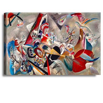 Im Grau (In the Grey) by Wassily Kandinsky, Canvas Print