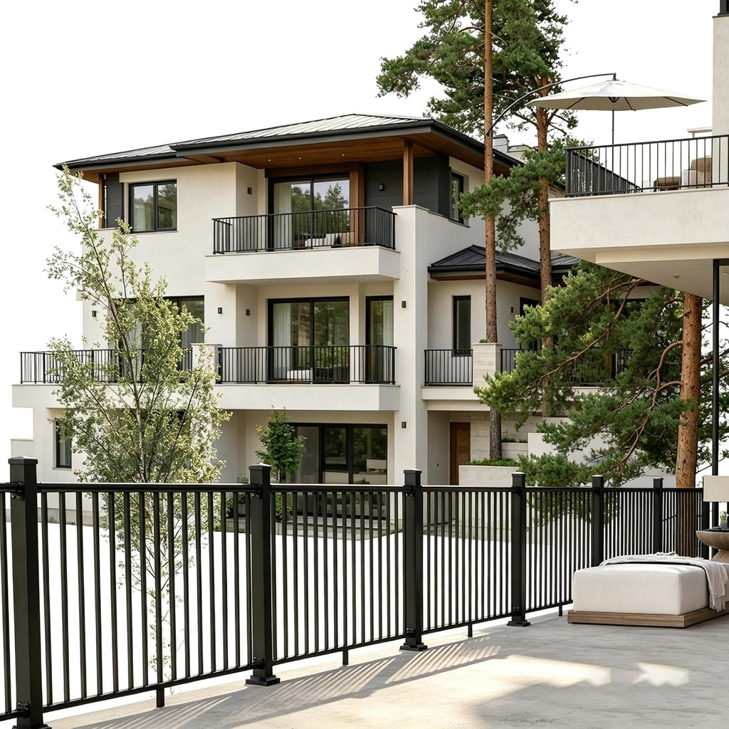 4 Ft Deck Railing Kit for Deck, Porch, Patio, Balcony