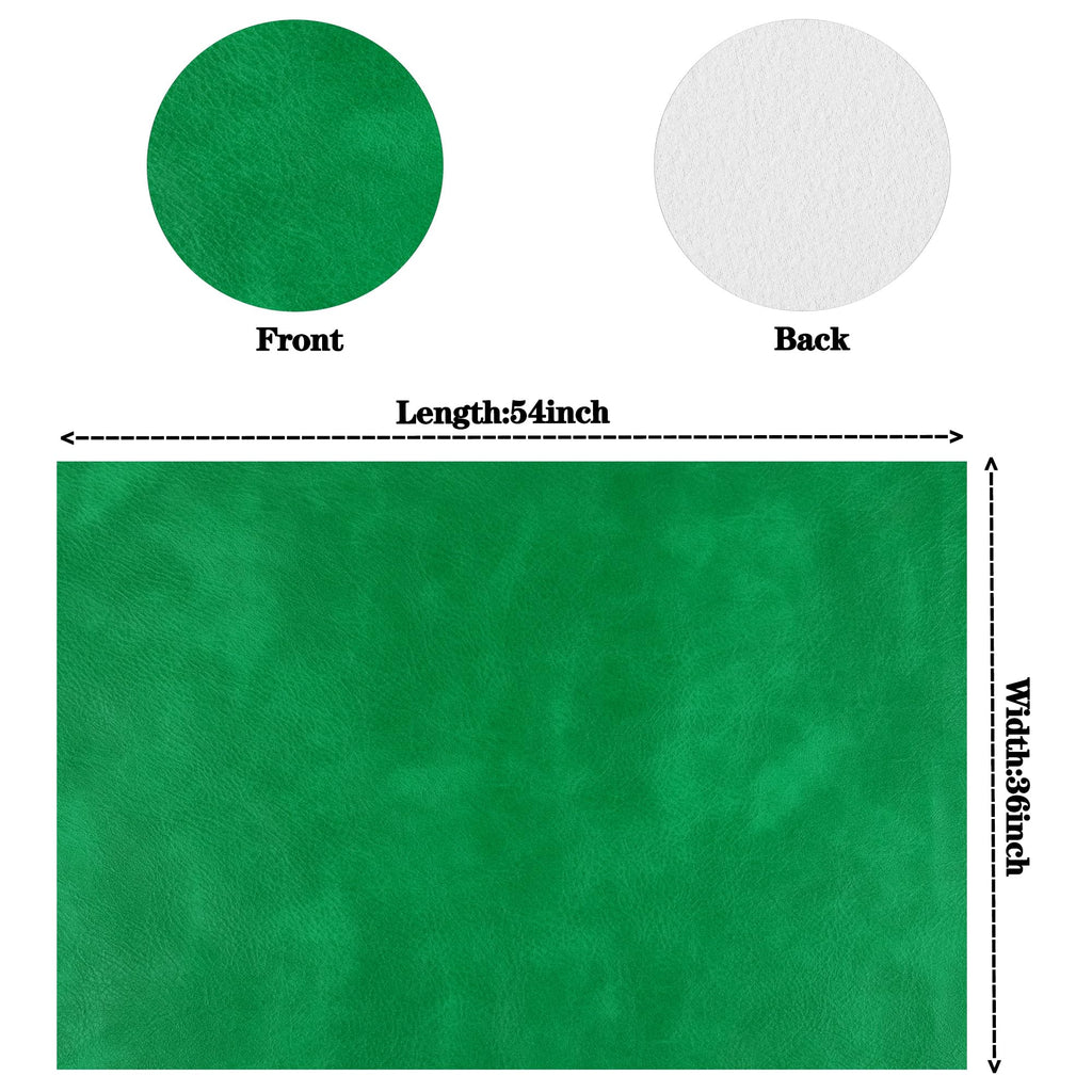 Faux Leather Sheets Fabric, Thick Soft and Durable Synthetic Leather is Perfect for Renovating Furniture and DIY
