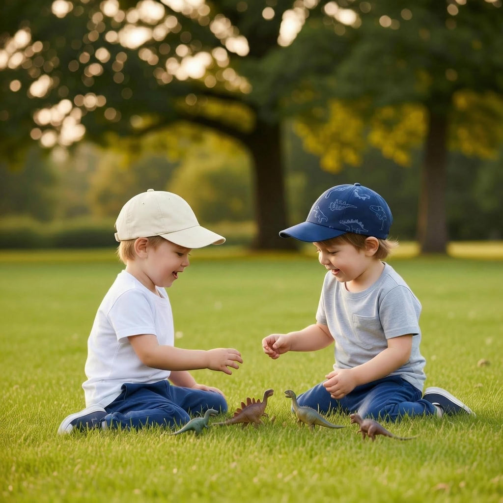 Toddler Sun Hats Baby Boys Cap Girls Adjustable Dinosaur Baseball Kids Hats