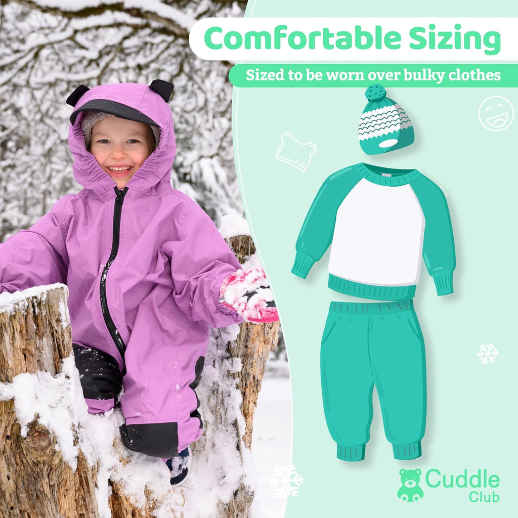 Toddler Rain Suit & Kids Muddy Buddy, 12 Month