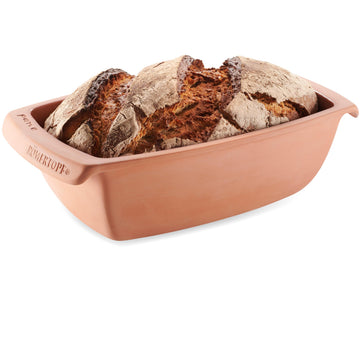 Baking Tray for Bread and Cake Baking Dish Terracotta 34.5 cm 20.5 cm 11 cm