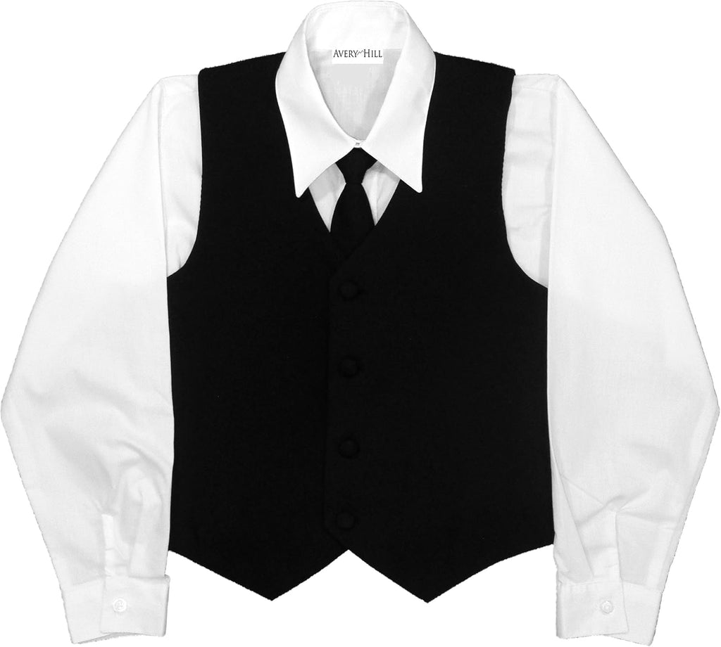 Boys Formal 5 Piece Suit with Shirt and Vest