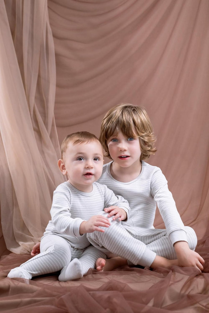 Modal Layette T-Shirt and Jogger Pants Play Set Outfit to Little Kid