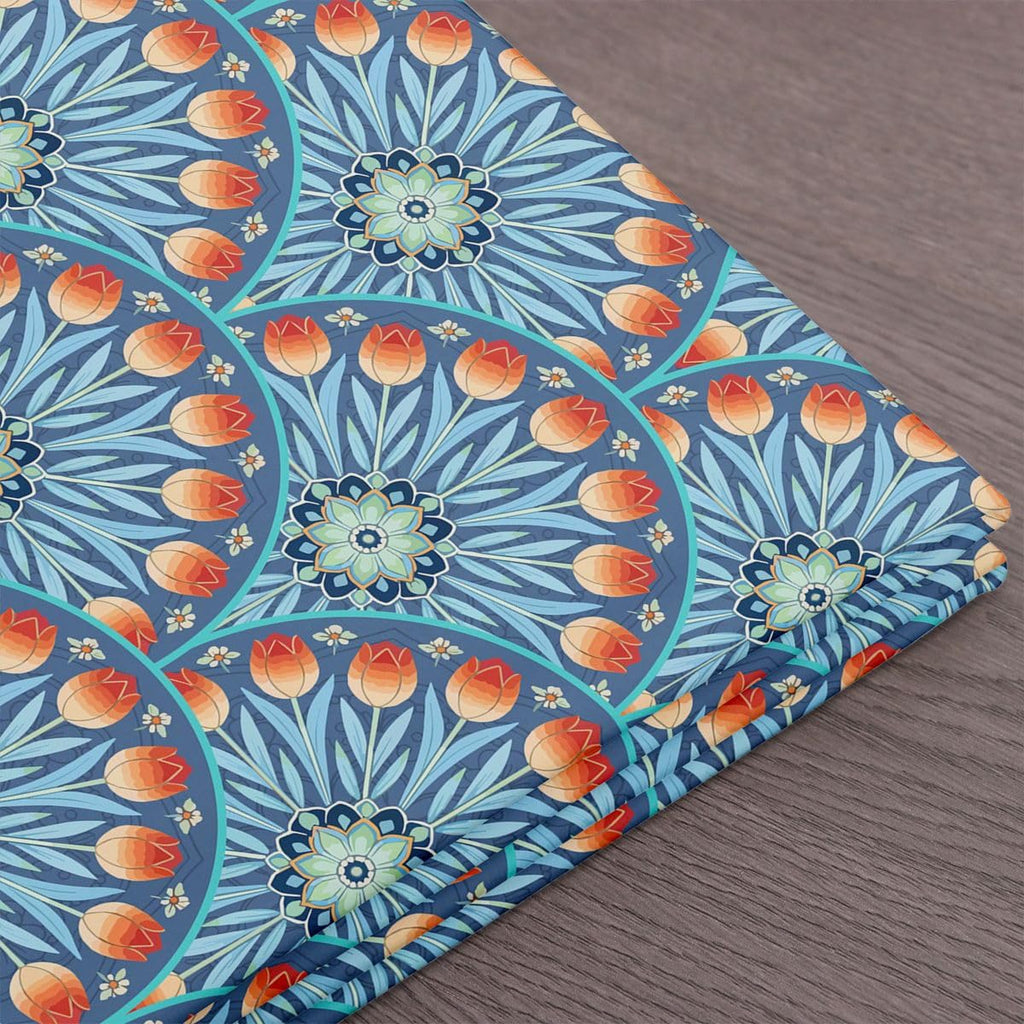 Abstract Flower Waterproof Fabric by The Yard Exotic Tribal Rustic Plant Boho Style Home DIY Fabric by The Yard Retro