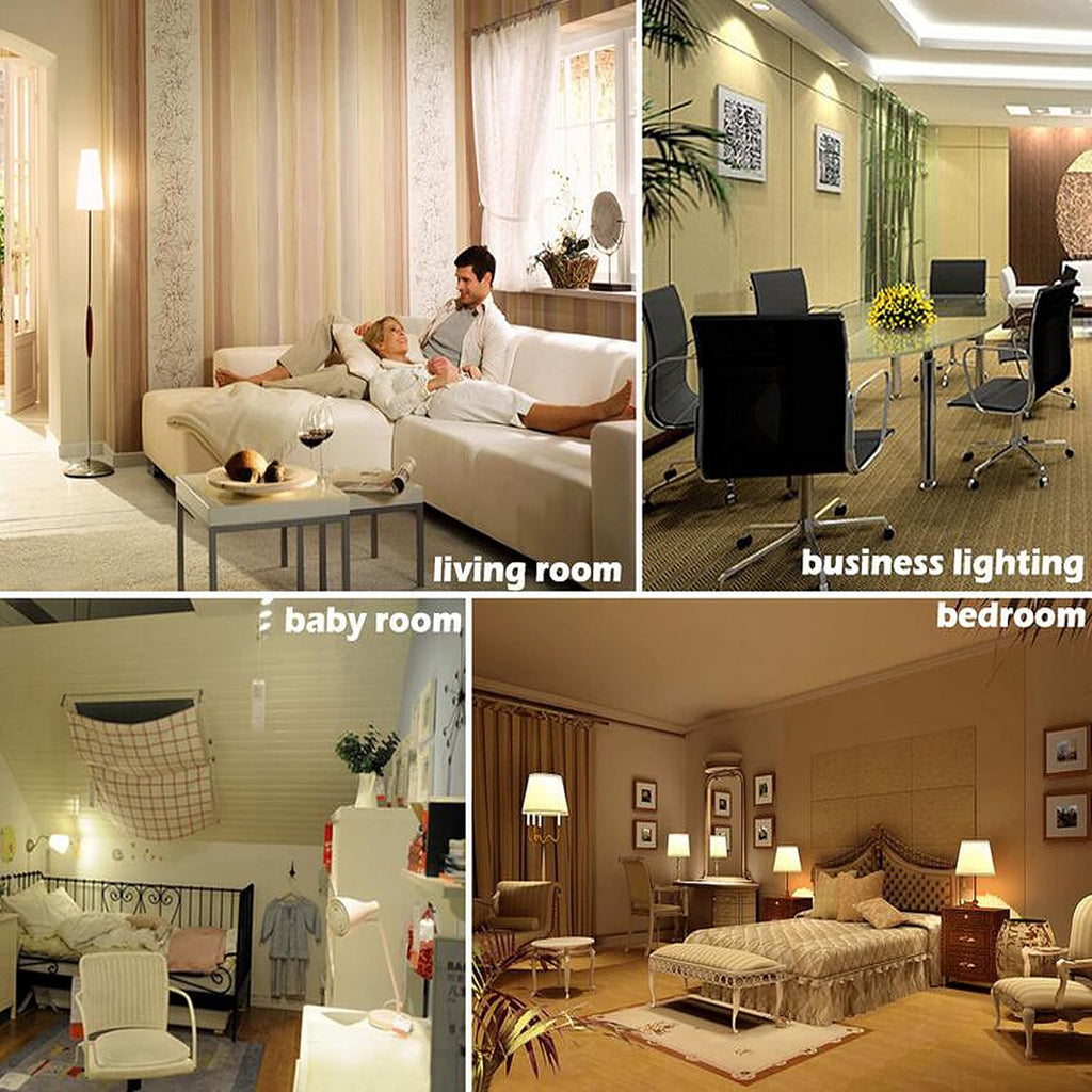 PAR20 Flood Light Bulb, Bright Light Bulbs 9W (90W Equivalent) Recessed Lighting, 720 Lumens, 4000k Soft White, E26