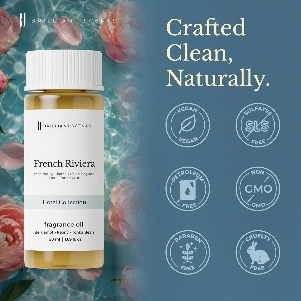 Diffuser Oil Refill, Inspired by Chateau De La Begude, Hotel Series Aroma Scents, Essential Oils Set , Fragrance Oil