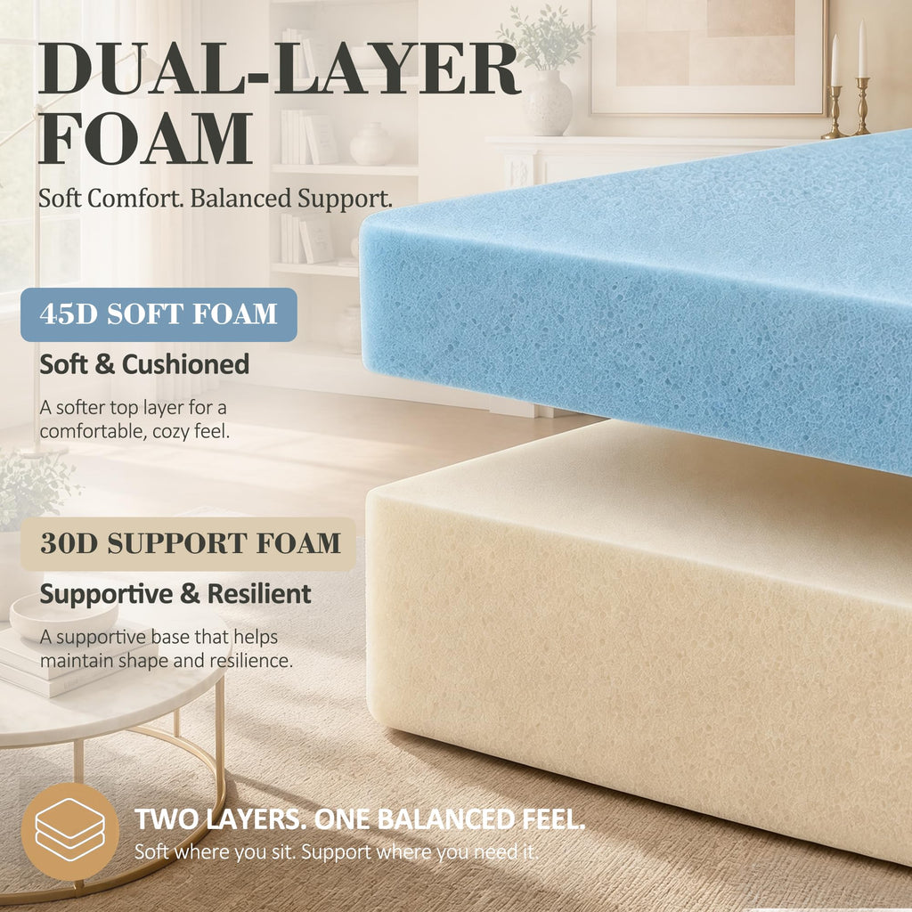 98" Cloud Sectional Boneless Couches, Modular L Shaped Sofa with Left Facing Chaise, Dual-Layer Foam, Corduroy
