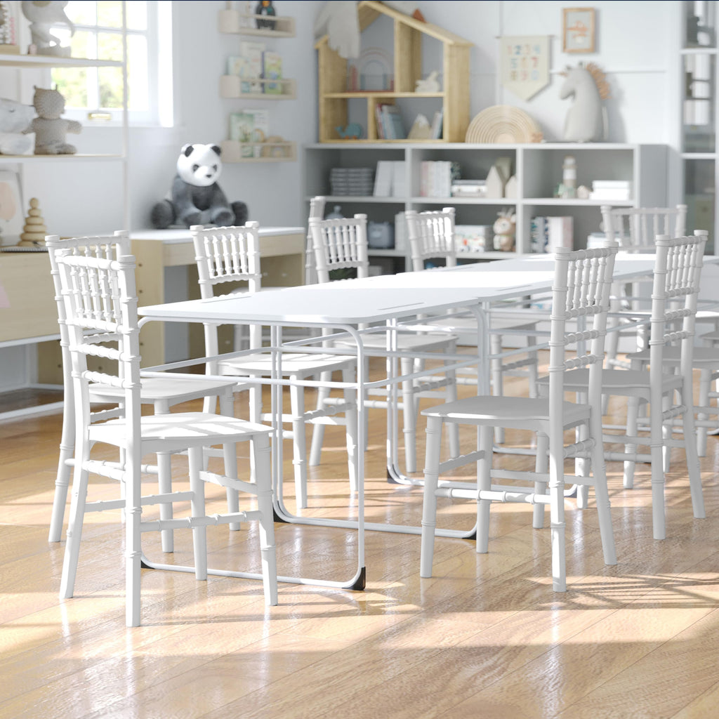 Hercules Series Children's Resin Event Chairs, Commercial/Residential All Occasion Chairs for Kids, 330 lb. Static