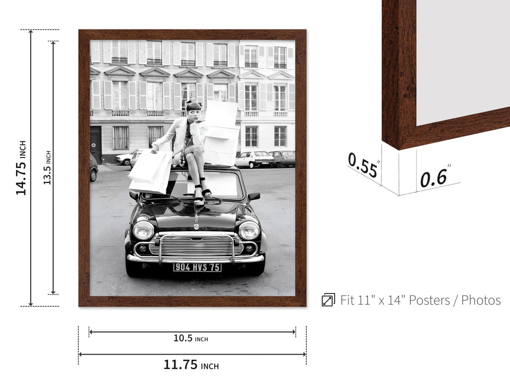 Fashion Poster - Shopping in Paris Print - Fashion Photography - Glam Gift for Her, Women, Fashionista, Designer Fans