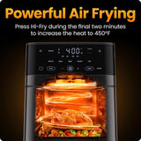 Air Fryer 6-in-1, XL 14-Quart Multifunctional Airfryer with Touchscreen Controls, Rotisserie, Food Dehydrator
