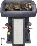 Cat Tree Tower with Cat Scratching Post for Indoor Cats