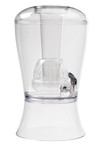 3 Gallon Beverage Dispenser With Ice Cylinder And Fruit Infuser