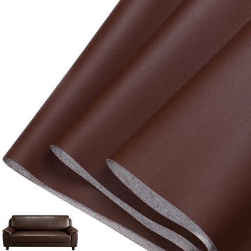 Faux Leather Fabric for Upholstery: Soft Smooth 54"x72" Leather