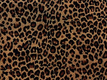 44 Inch Brown Color Leopard Pattern Animal Cheetah Tiger Print 100% Cotton Fabric for Patchwork Needlework DIY