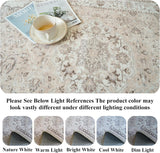 10x14 Washable Vintage Area Rug - Large Rugs