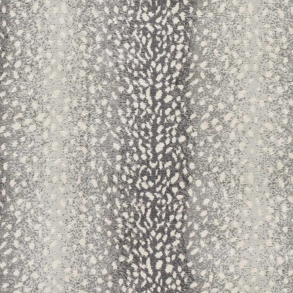 Pembroke Living Room, Bedroom Area Rug - Animal Print Antelope Striped Ombre - Contemporary Modern Minimalist