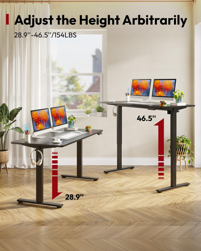 79''x32'' Large Electric Computer Height Adjustable Standing Desk