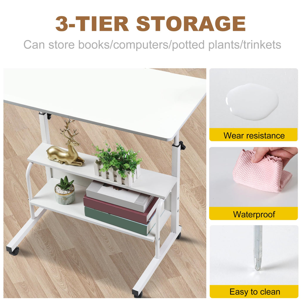 Laptop Adjustable Height Desk Bedside Sofa Table Minimalist Computer Desk Home Office Desk Student Writing Small