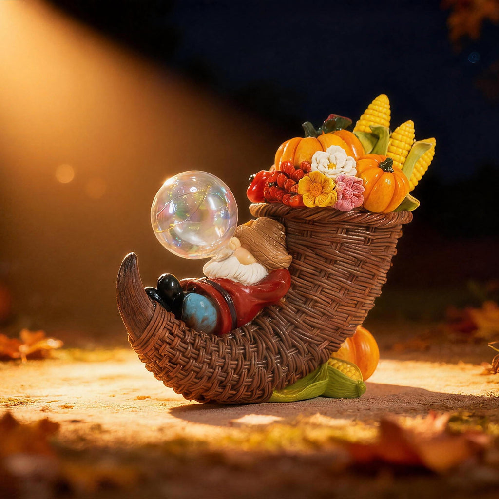 Fall Gnomes Indoor Thanksgiving Gnomes Decorations Tabletop Cornucopia for Fall Decorations Themed Dream of Harvest