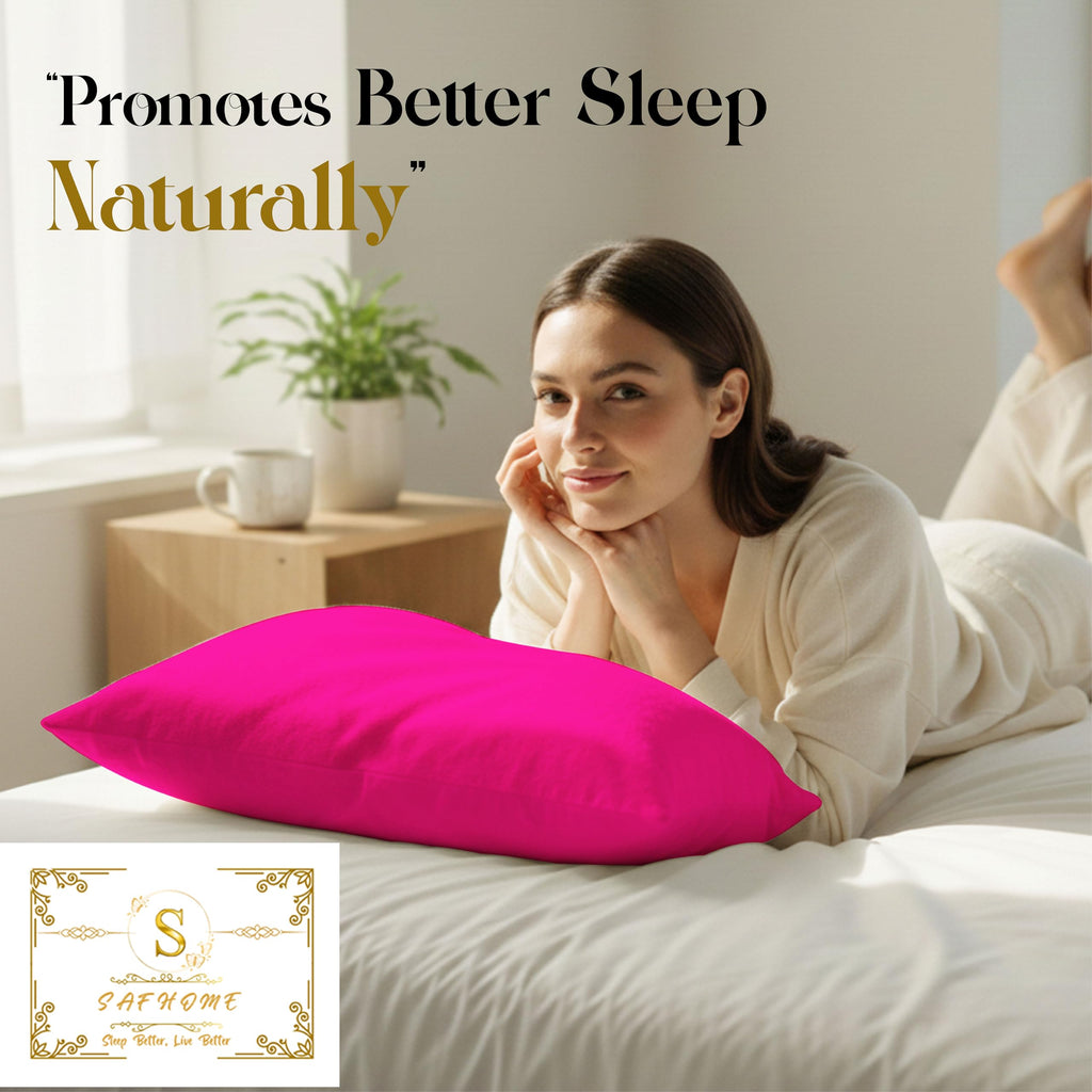 Extra Large Pillowcase King 25 x 43 Inches 300 Thread count Fits Your Oversized Pillows 100% Egyptian Cotton Envelope