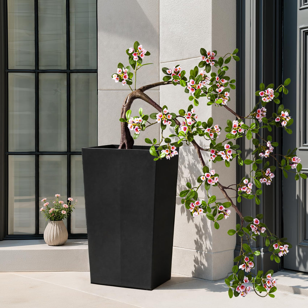 3ft Front Door Plants Large Artificial Bonsai Tree Outdoor Artificial Plants for Front Porch Flowering Artificial