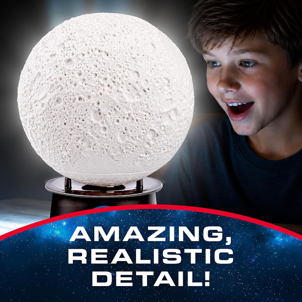 Paint Your Own Moon Lamp with 7 Color Changing Modes for Kids