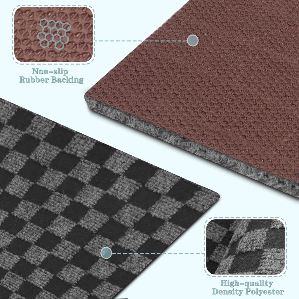 Runner Rug 2FT x 6FT, AYOHA 2'-82' Utility Carpet Runner Hallway Aisles Balcony Garages, Area Rugs with Non-Slip