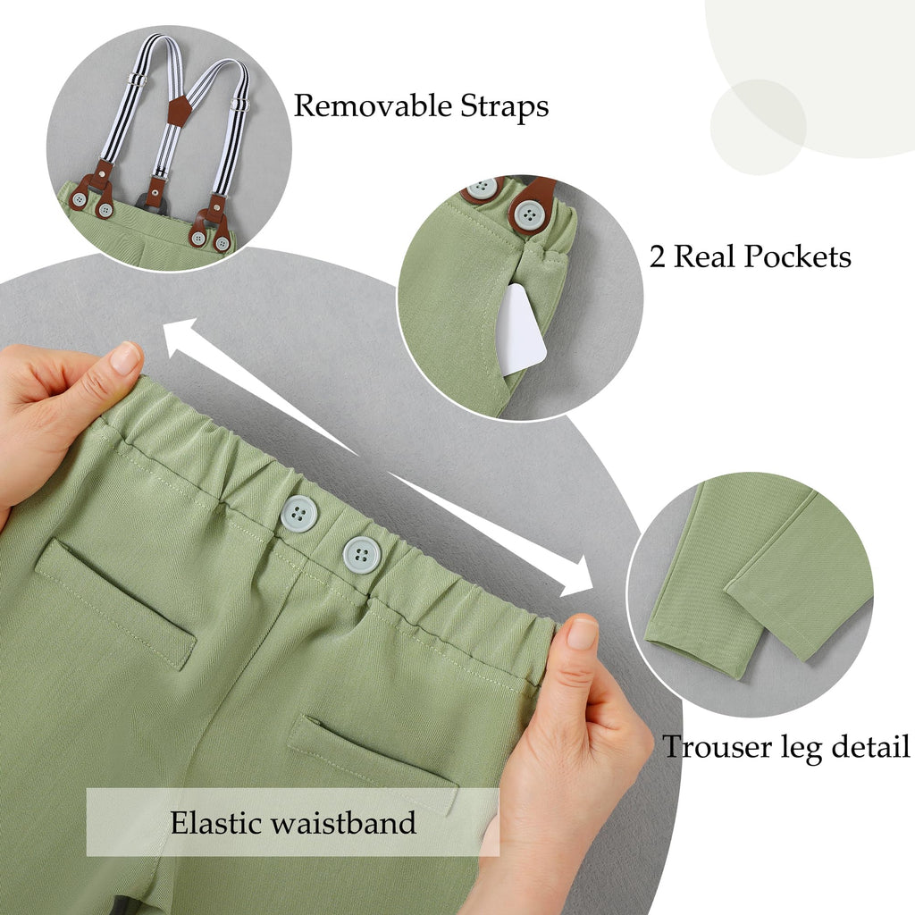 Toddler Boy Dress Clothes Suit Boys Formal Wedding Outfits